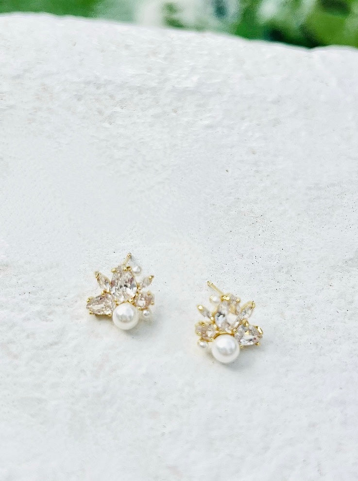 Bridal and Evening Earrings - Lindsay Marie Design