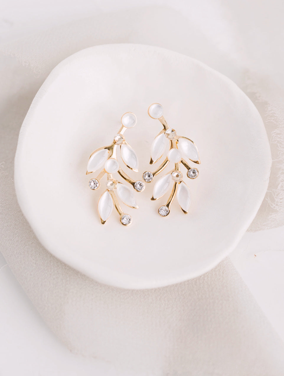 Letters to Juliet Mother of Pearl Leaves